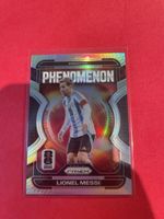 Lionel Messi Phenomenon Silver Card Panini Prizm