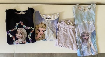 Lot T-shirt, Sweat et Pijama - Disney Frozen Elsa