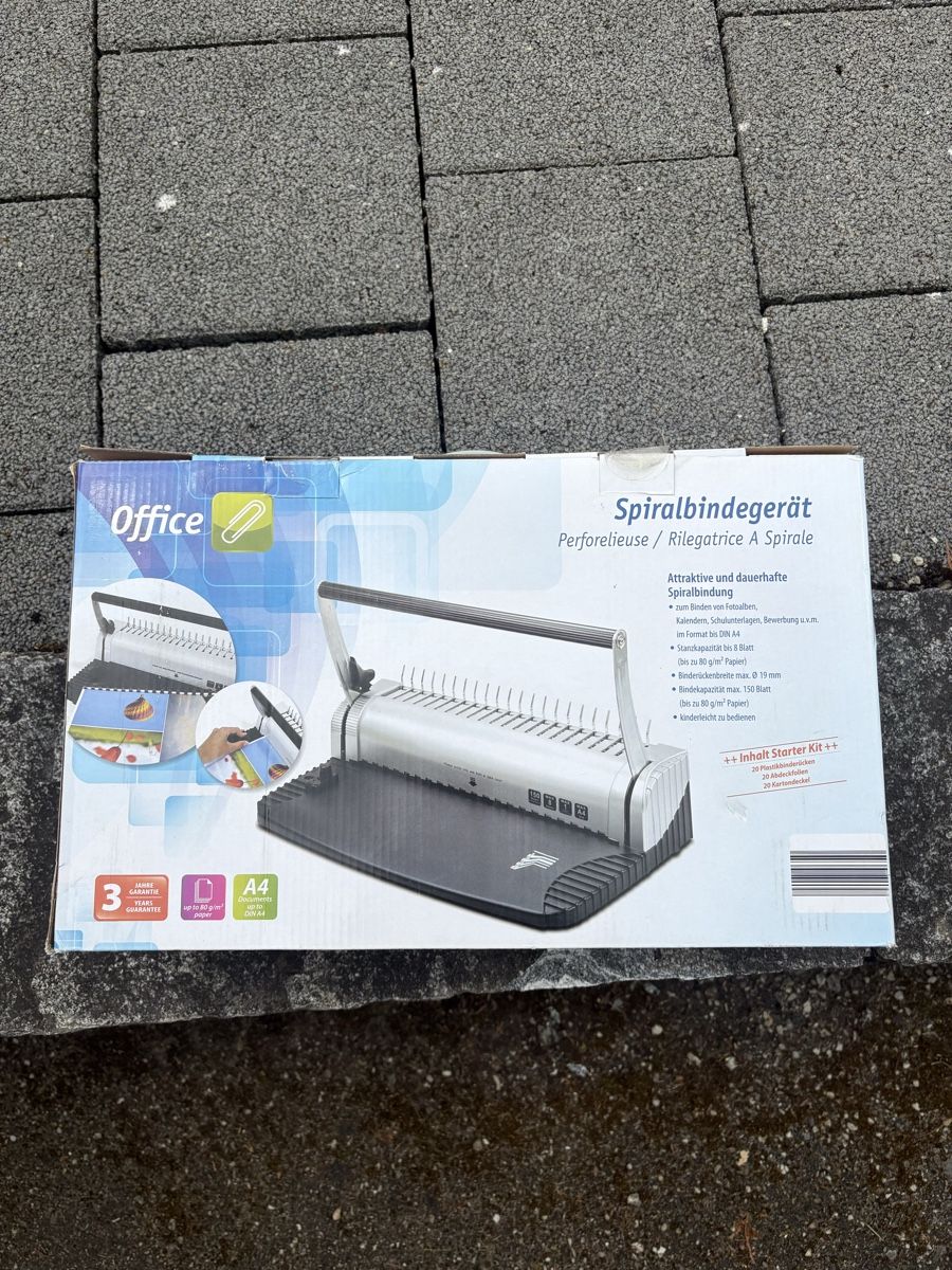 Bindegeräte: Spiralbindegerät – Gebraucht aus Ettiswil von joe_69vb 2