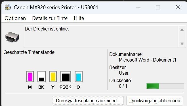 Canon Stampanti: Canon Multifunktions-Drucker Pixma MX925 – Usato da Haag (Rheintal) venduto da Falk5 1
