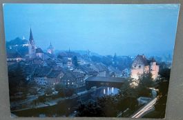BADEN - Abendstimmung -  Ansichtskarte