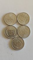5x 5 Franken 1967, Silbermünzen Schweiz, (2WA6-13)