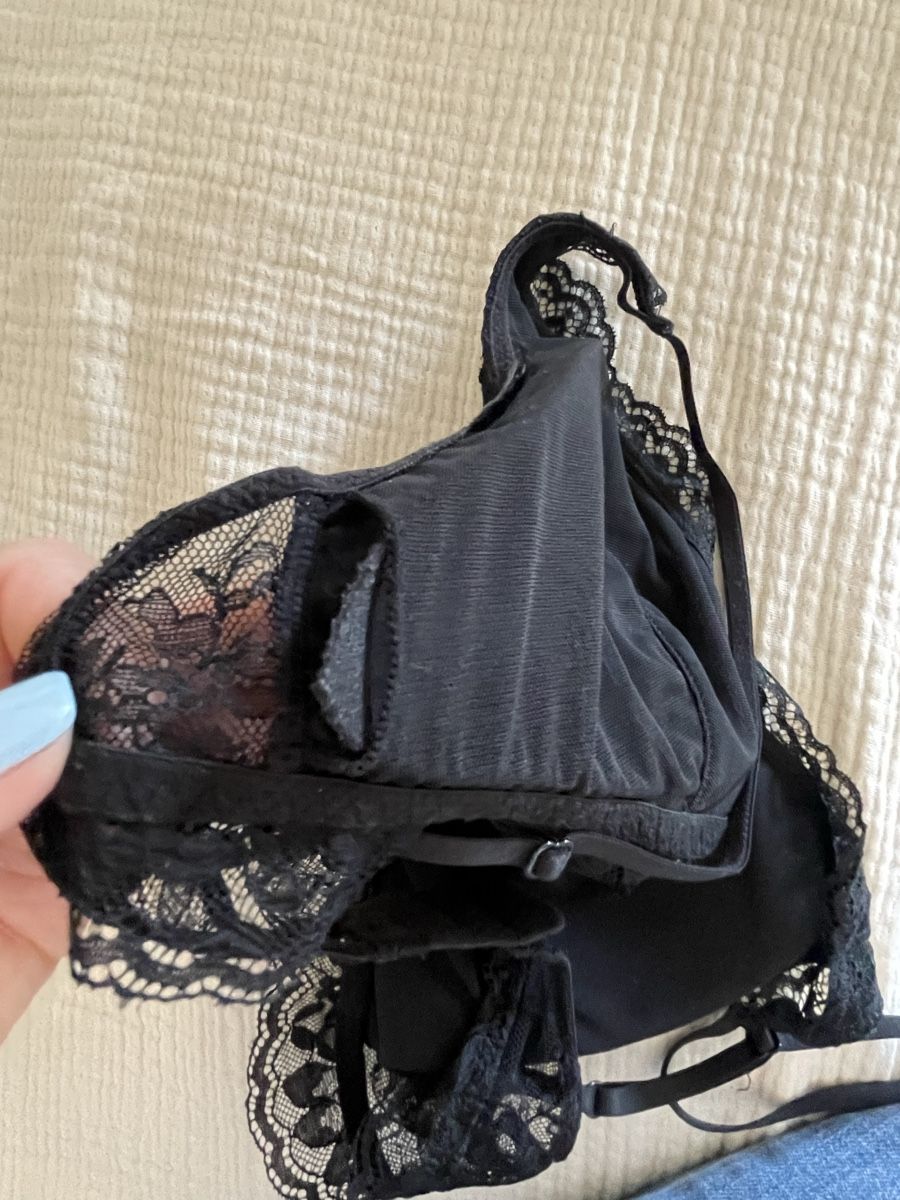 H&M Altra biancheria intima: ALLES RAUS Spitzen BH schwarz – Nuovo (secondo la descrizione) da Kloten venduto da simones.thriftshop 3