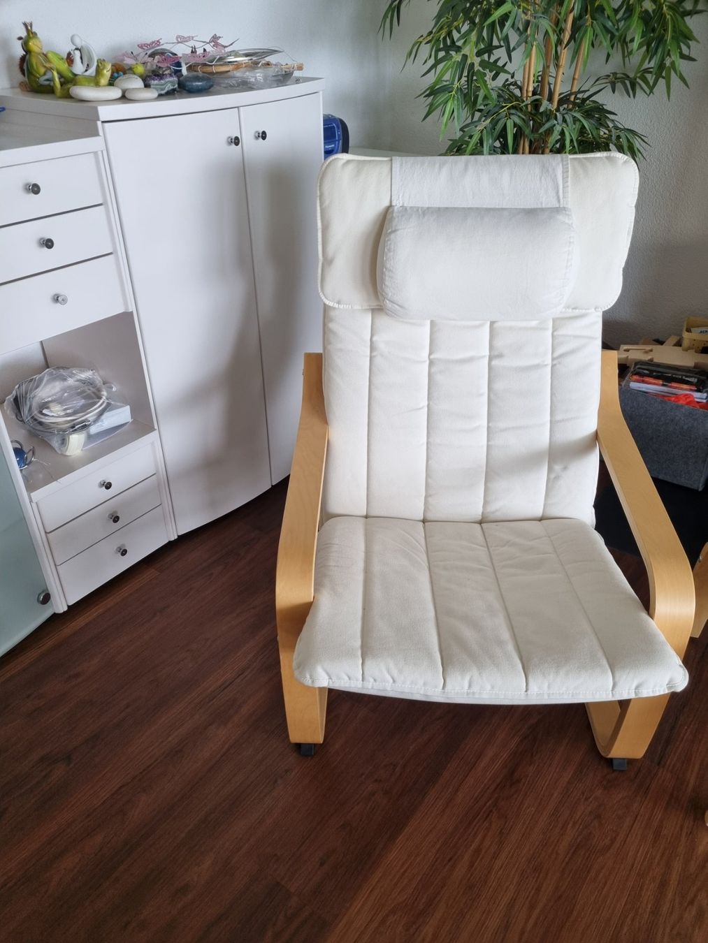 Ikea Poltrone: Bequemer Loungesessel weiss – Usato da Gossau SG venduto da Ennerdue 2