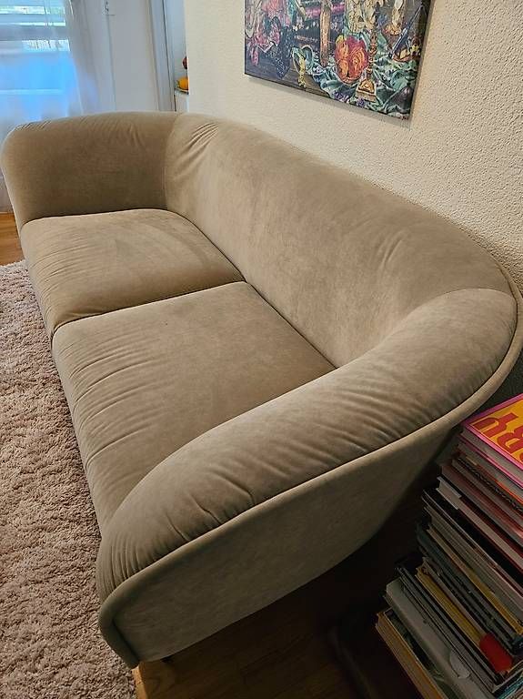 Divani: Sofa mit Samtbezug (Interio) – Usato da Meggen venduto da schurli007 2