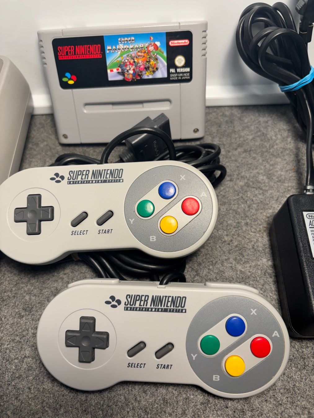 Nintendo Console: SNES Super Nintendo + Super Mario Kart + 2 Controller Set #2 – Usato da Mollis venduto da GamingCorner 3