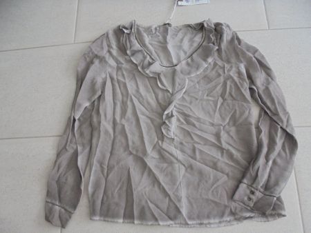 NILE BLUSE 100% SEIDE GR.S *NEU*