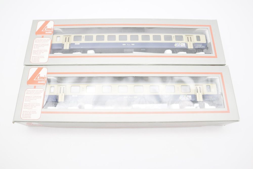 Lima Modelleisenbahnen: Lima 309511K + 14K BLS "75 Jahre BLS" H0 DC – Gebraucht aus Basel von Railfun 6