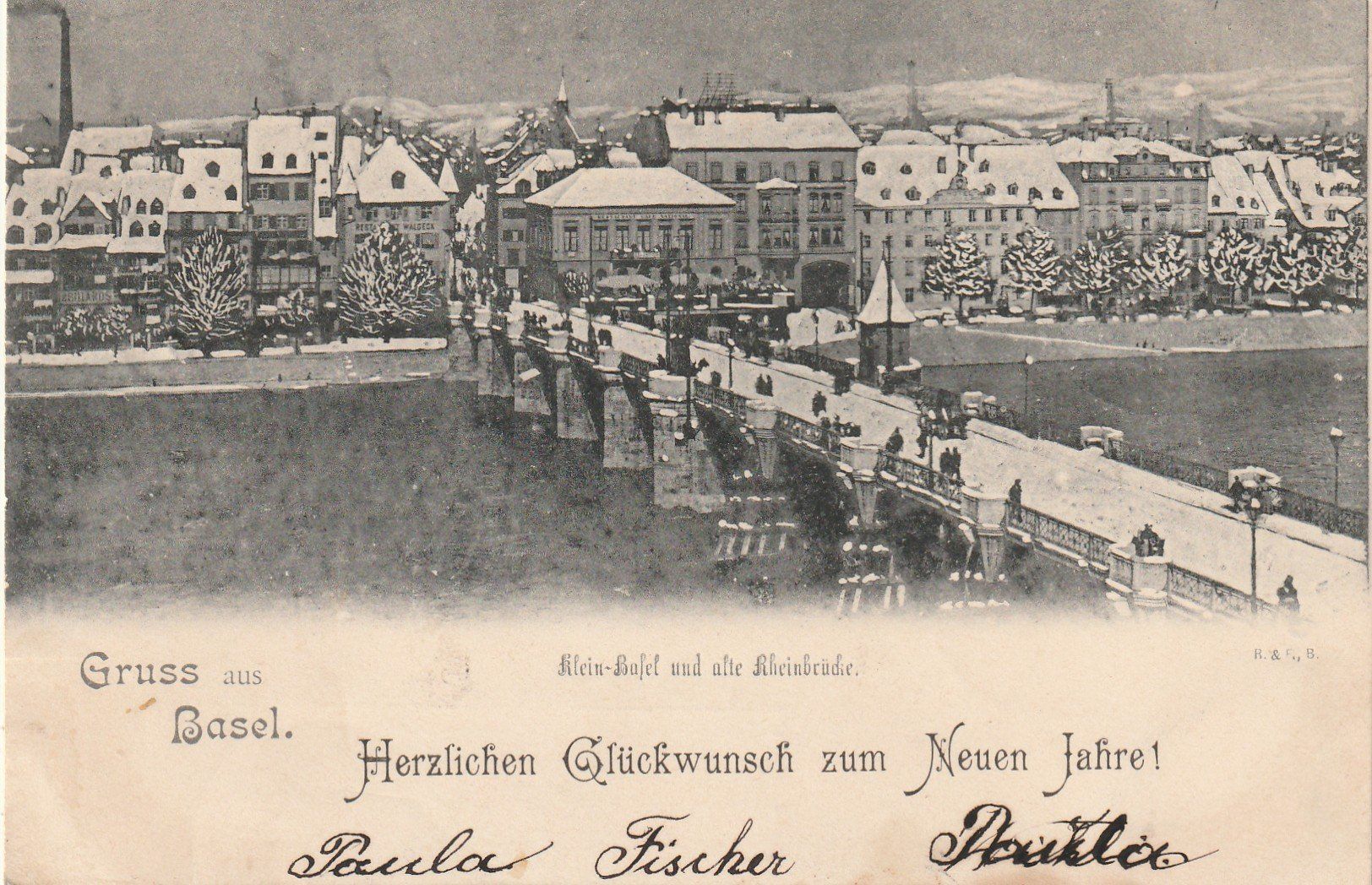 Ansichtskarten: Klein Basel – Gebraucht aus Rorschacherberg von fratovi2