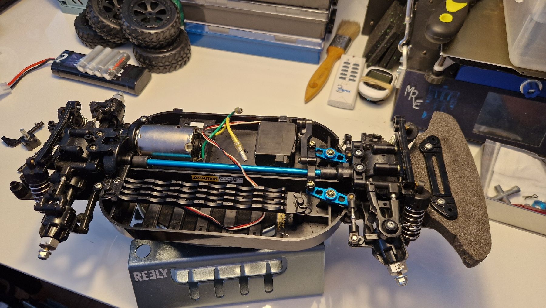 Tamiya RC Kits de montage: Tamiya TT01 Chassis  – Défectueux à Schattdorf par Challenger1972