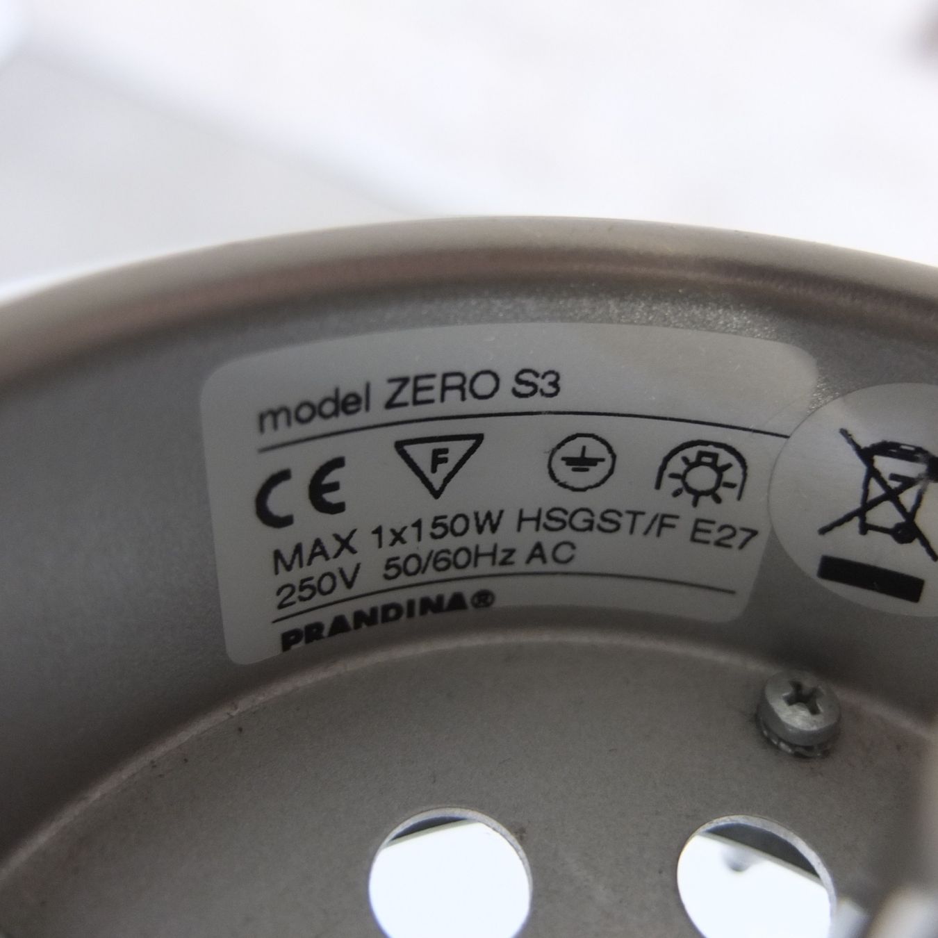 Lampadari & plafoniere: Prandina Zero S3 Pendelleuchte, Design Mengotti – Usato da Basel venduto da Brocki-auf-dem-Wolf 7
