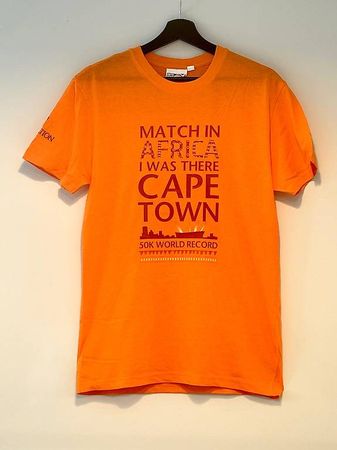 «The Match in Africa» T-shirt, Orange