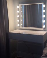 Schminkspiegel mit Licht