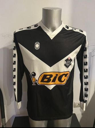 FC Lugano FCL Vintage Matchworn Trikot Bic