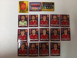 Panini Oryx Edition Qatar 2022, Spanien