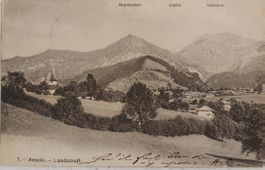 AESCHI  -  Landschaft - 1907