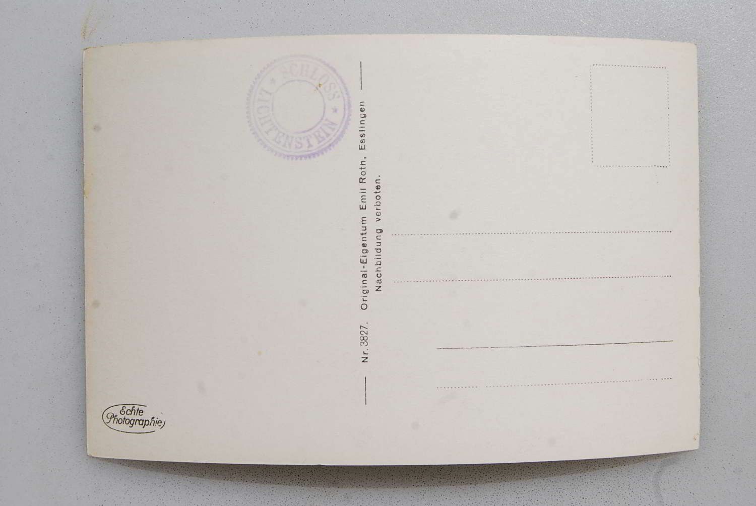 Cartes postales: Schloss Liechtenstein – D'occasion à Rüfenacht BE par Toro06 1
