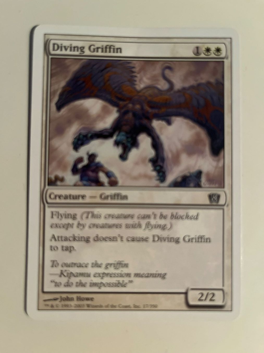 Magic The Gathering Carte collezionabili: 1 x Diving Griffin - Magic: The Gathering - MtG – Usato da Kriens venduto da Shadi1980