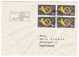 Lettre de S.Gallen BPA A480 pour Schaffhausen le 28.VI.49