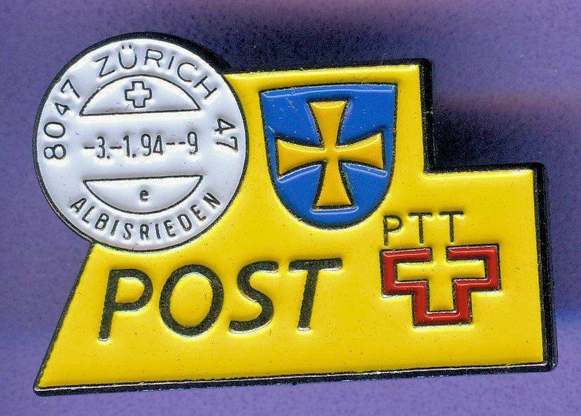 Placchette & Badge: PTT  Post  8047 ALBISRIEDEN – Usato da Winterthur venduto da Sammleroase