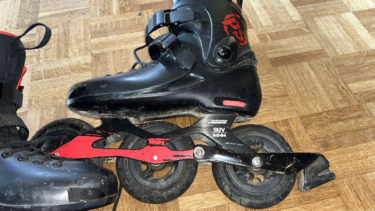 Pattini in linea & Pattini a rotelle: Off road Inline Skates Powerslide Nordic SUV 125mm – Usato da Flumenthal venduto da fuchs-co 2