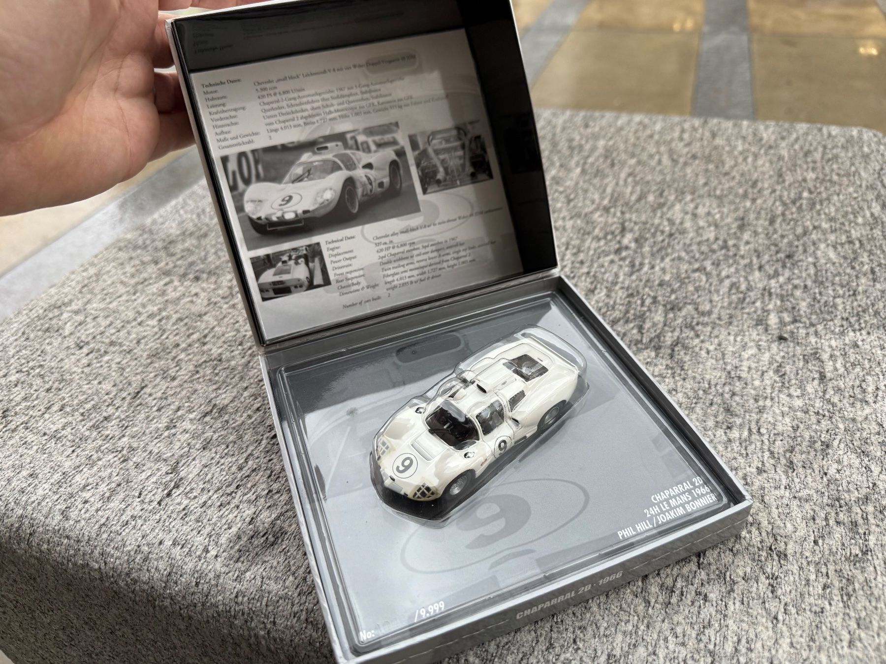 Minichamps Modellautos: Minichamps haparral 2D Collection 1966 1:43 436661409 – Neu (gemäss Beschreibung) aus Chiasso von Carrara-Modellismo
