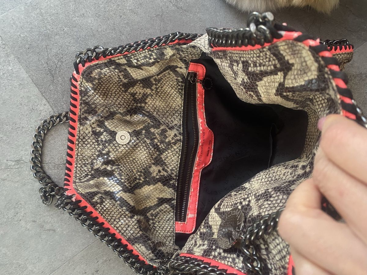 Stella McCartney Sonstige Kleidung & Accessoires: Stella McCartney Python Print Falabella Bag, Iconic! – Gebraucht aus Grand-Lancy von catallegra1976 2
