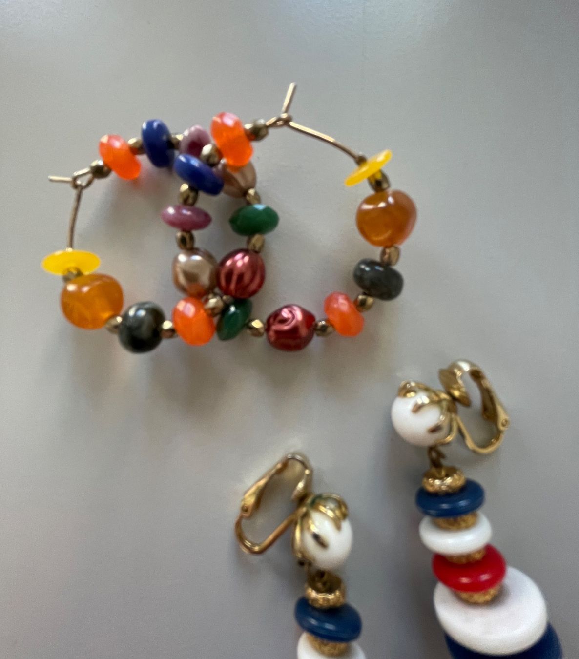 Orecchini pendenti & Orecchini a lobo: Modeschmuck Ohrringe und Ohrclips – Usato da Zürich venduto da Pudelkerne 2