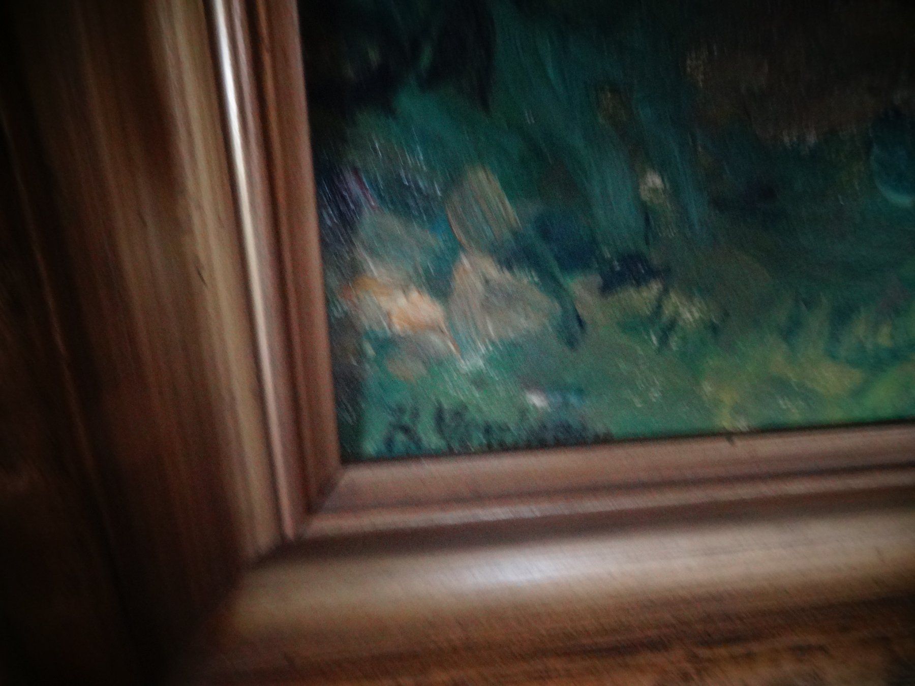 Tableaux: Bild signiert auf Leinwand – D'occasion à Neerach par jenny062 1