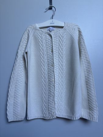 Jaquette Arsène et Pipelettes en tricot 10 ans - 140cm