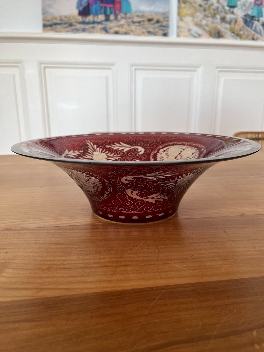 Ciotole: ANTIKE SCHALE RUBINGLAS – Usato da Cham venduto da carmen1985 1