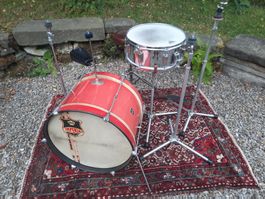 Vintage Drumset: Die Schweiz trifft auf Italien ;-)