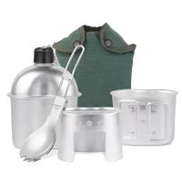 🎯 NEU Camping Holzkocher Tasse und Feldflasche