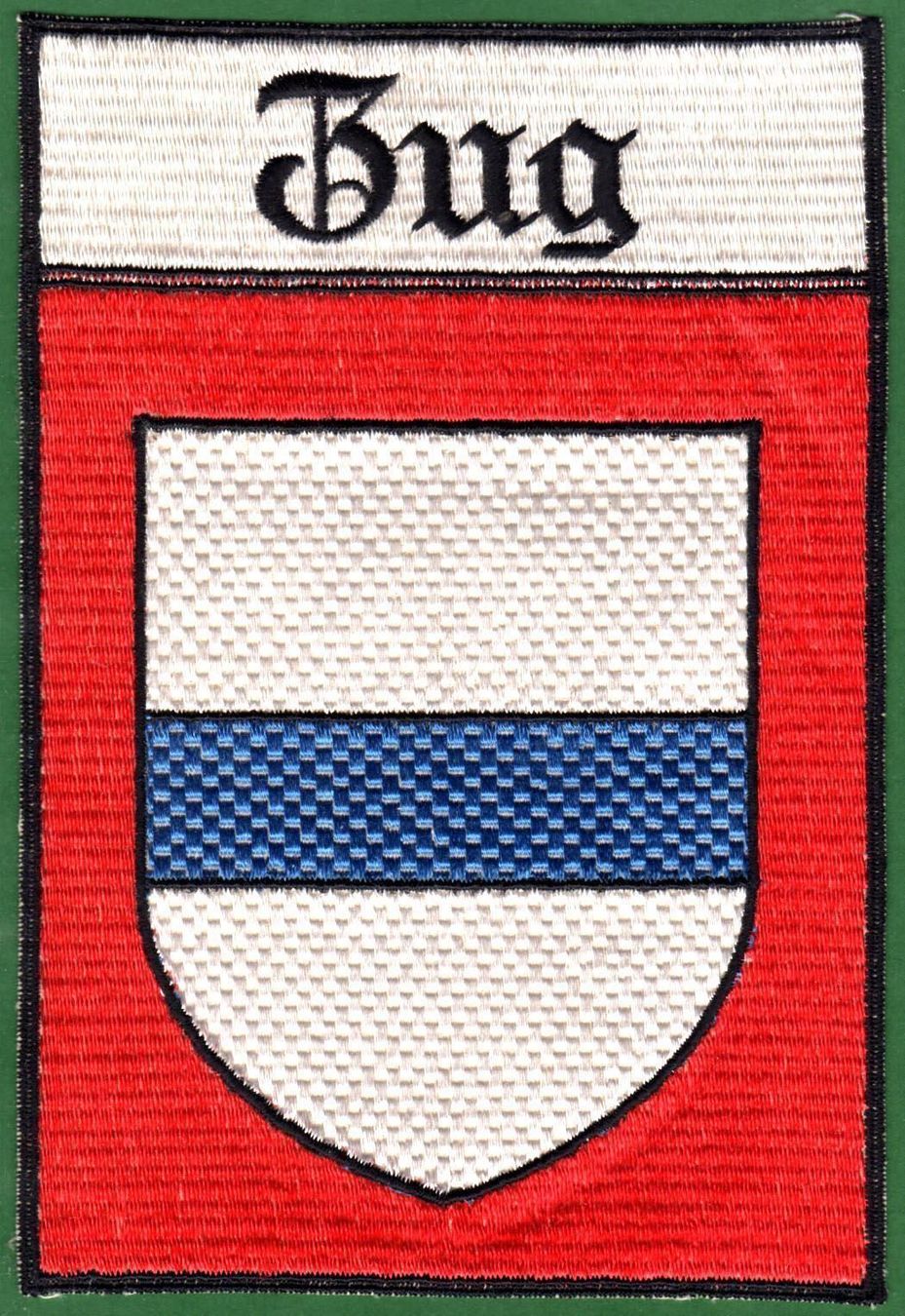 Cartoline postali: ZG/ Zug, altes gesticktes Wappen – Usato da Walzenhausen venduto da Midas17