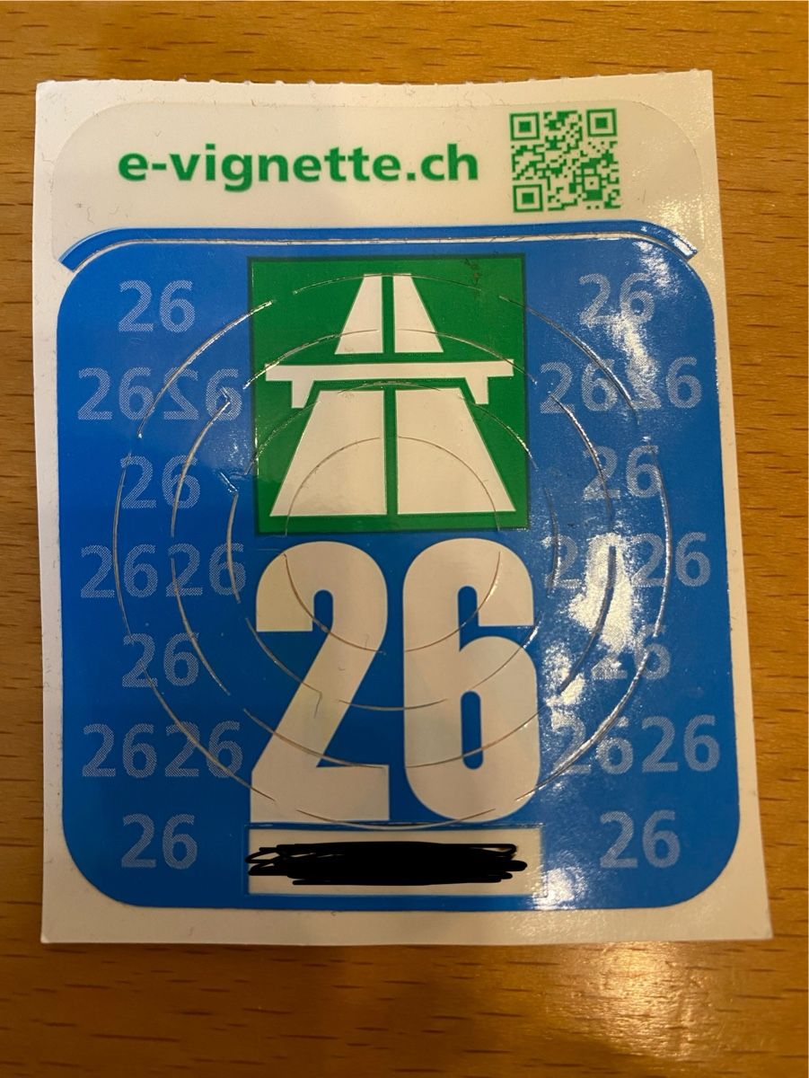 Vignette autostradali: Autobahnvignette 2026 ungebraucht – Nuovo e nell'imballaggio originale da Schmitten FR venduto da noa_vm8b