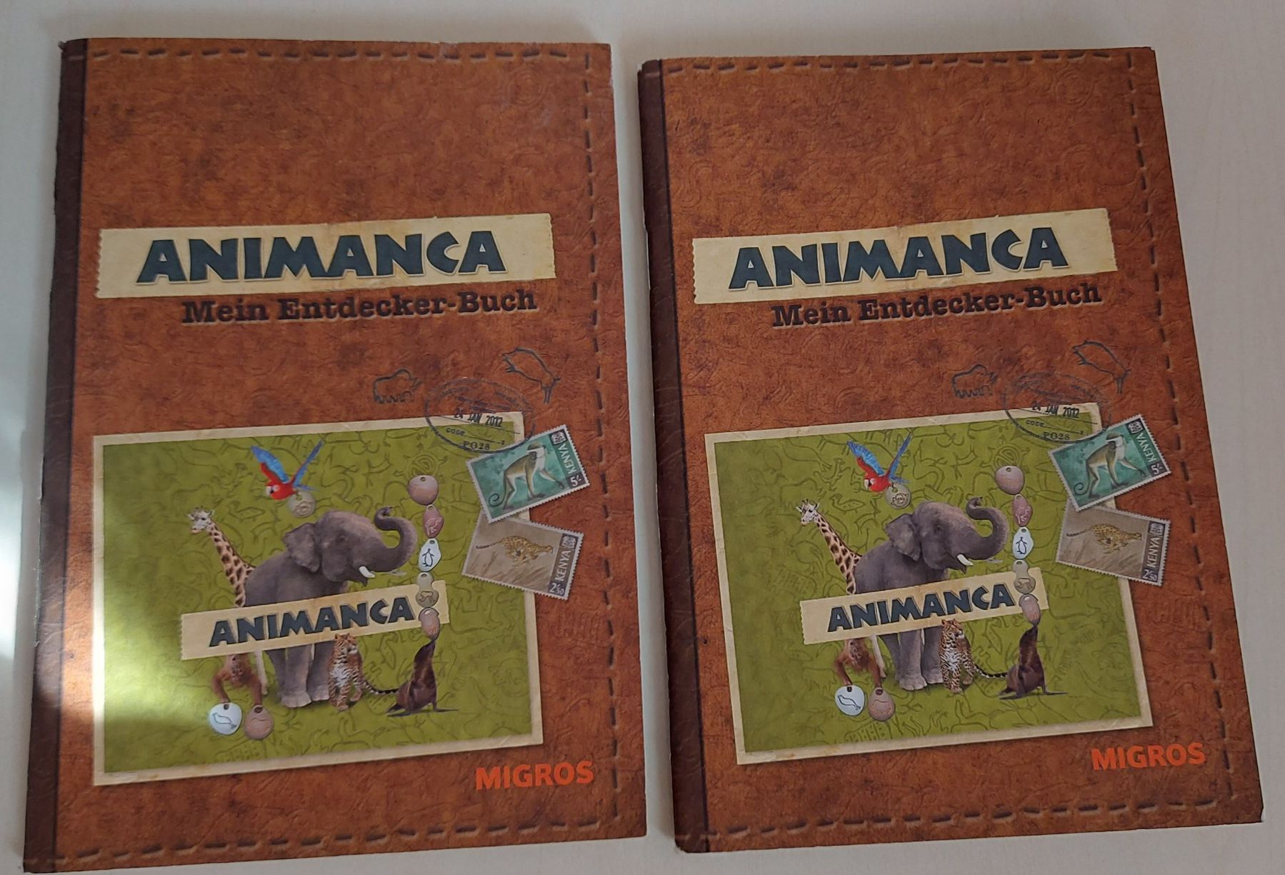 Migros Album: Animanca Entdecker-Buch, 2x, komplett – Usato da Ittigen venduto da giallosole