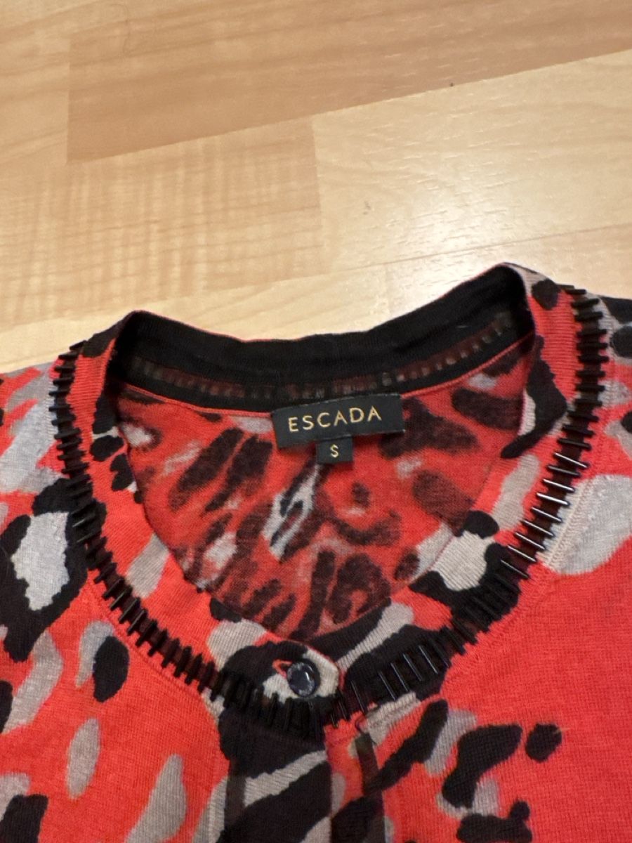 Escada Giacche: Escada Damen Strickjacke, Grösse S, Wolle Seide – Usato da Oberweningen venduto da Jogi2 1