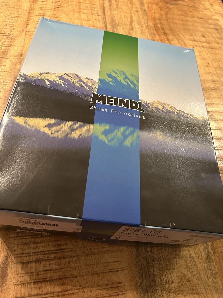 Meindl Herrenschuhe: Meindl Eagle Pro GTX, Neuf, Pointure 43, bottes idéales – Neu und originalverpackt aus Thierrens von Bigla 1