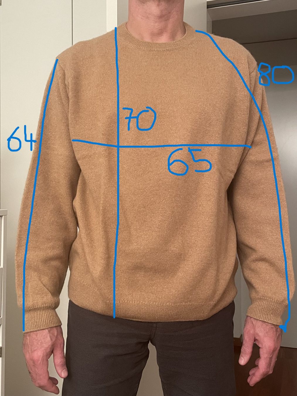 Maglioni & Felpe: Pull camel à manches longues – Usato da OBERENGSTRINGEN venduto da Lolo6316 2