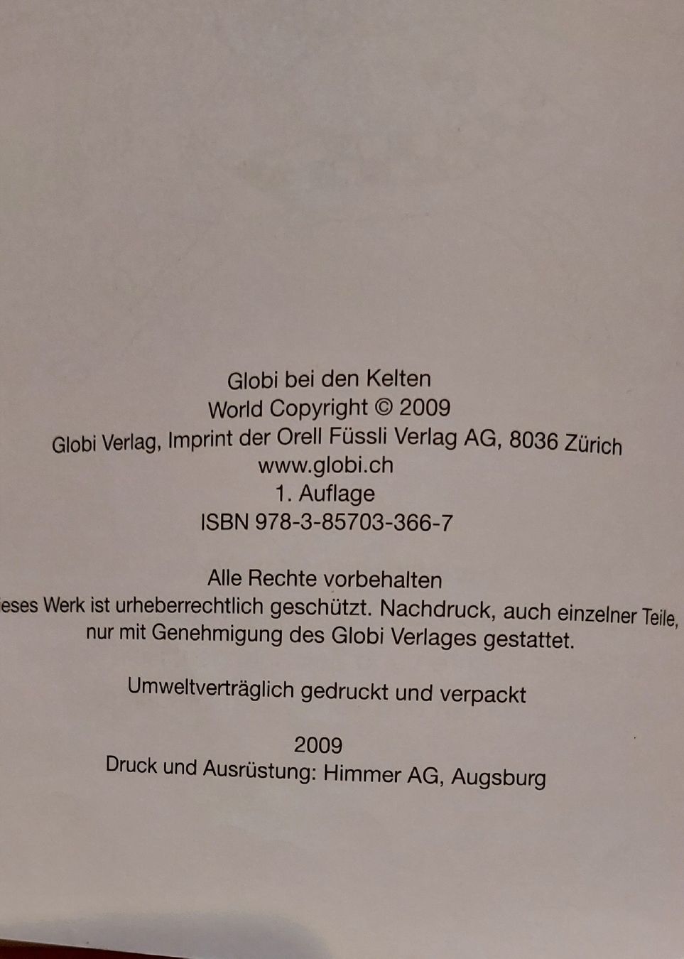 Libri: Globi bei den Kelten – Usato da Kyburg-Buchegg venduto da Rolf1velo 3