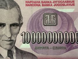 HYPERINFLATION - Belgrad 1993 - 10000000000 Dinara - Tesla