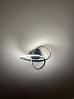 Lumière/ Plafonnier LED NETTLIFE – noir,