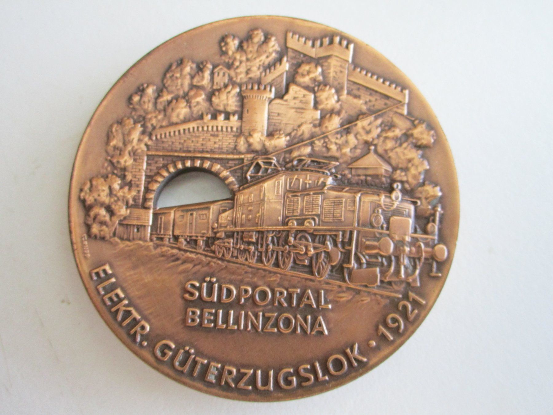 Medaglie: Bronzemedaille  Gotthard – Usato da Heimberg venduto da Lupo57 1