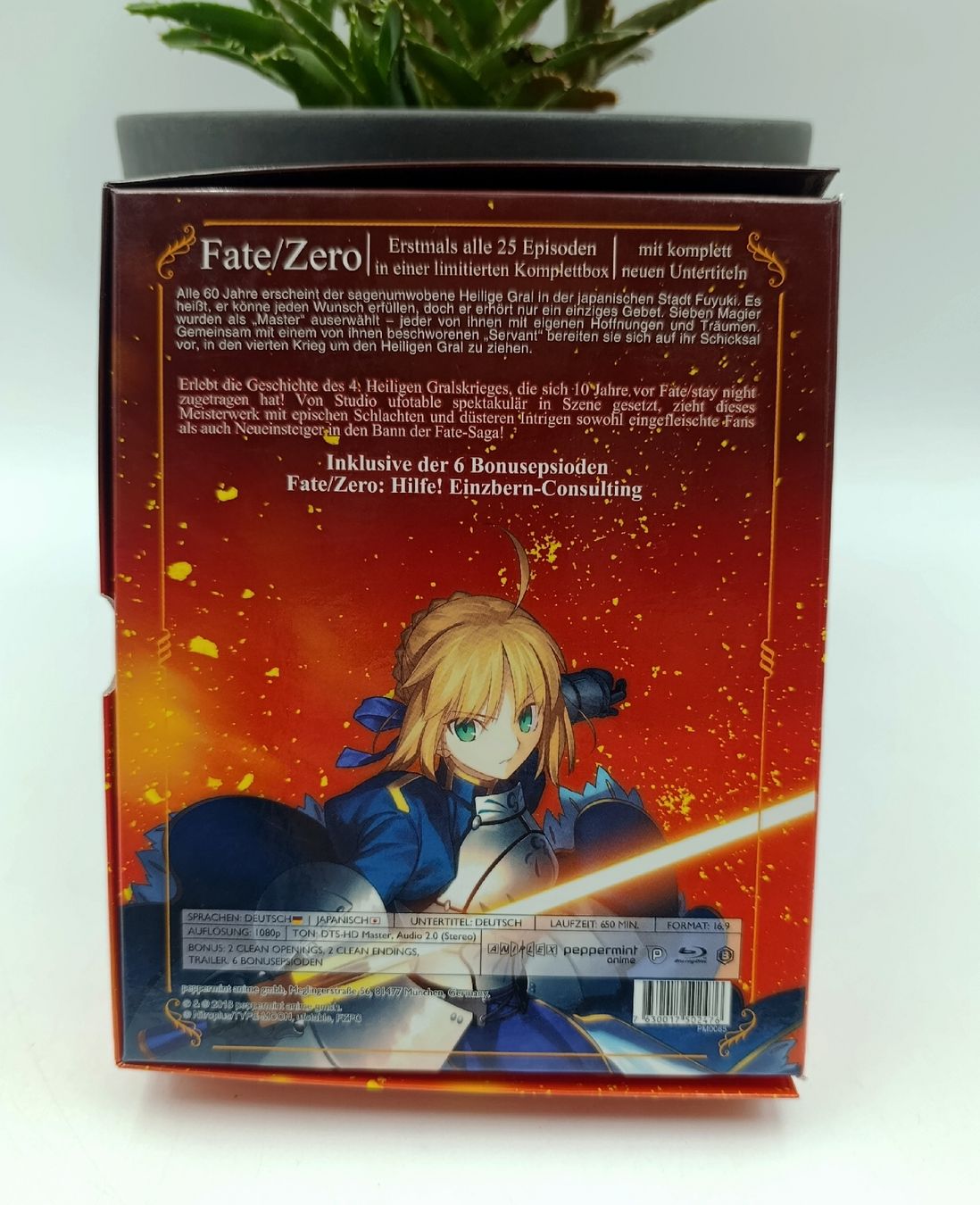 Alle DVDs: Fate/Zero Komplettbox Bluray Anime  – Gebraucht aus Wil SG von Donaldus 1