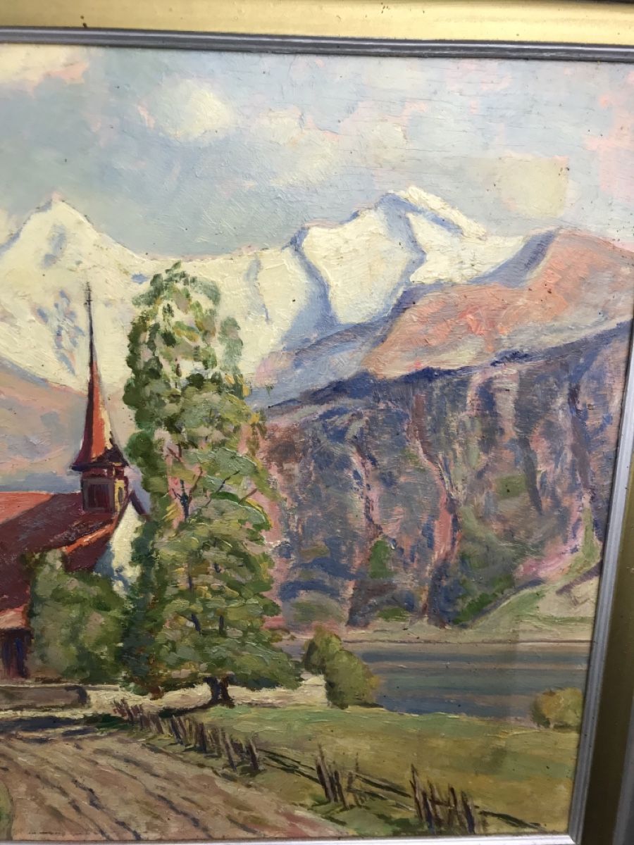 Dipinti: EGLI ALFRED ARBON 1935 – Usato da Wolfhalden venduto da SecondAntique 5