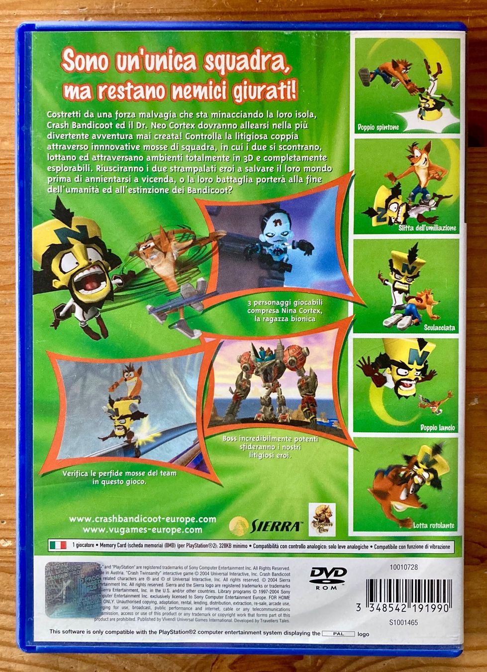 Sony Spiele: Crash Twinsanity (I) - PS2 – Gebraucht aus Zürich von Djmotionch 3
