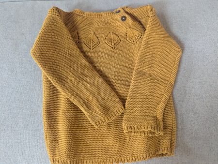 Pullover Alana Senfgelb Grösse 98 guter Zustand