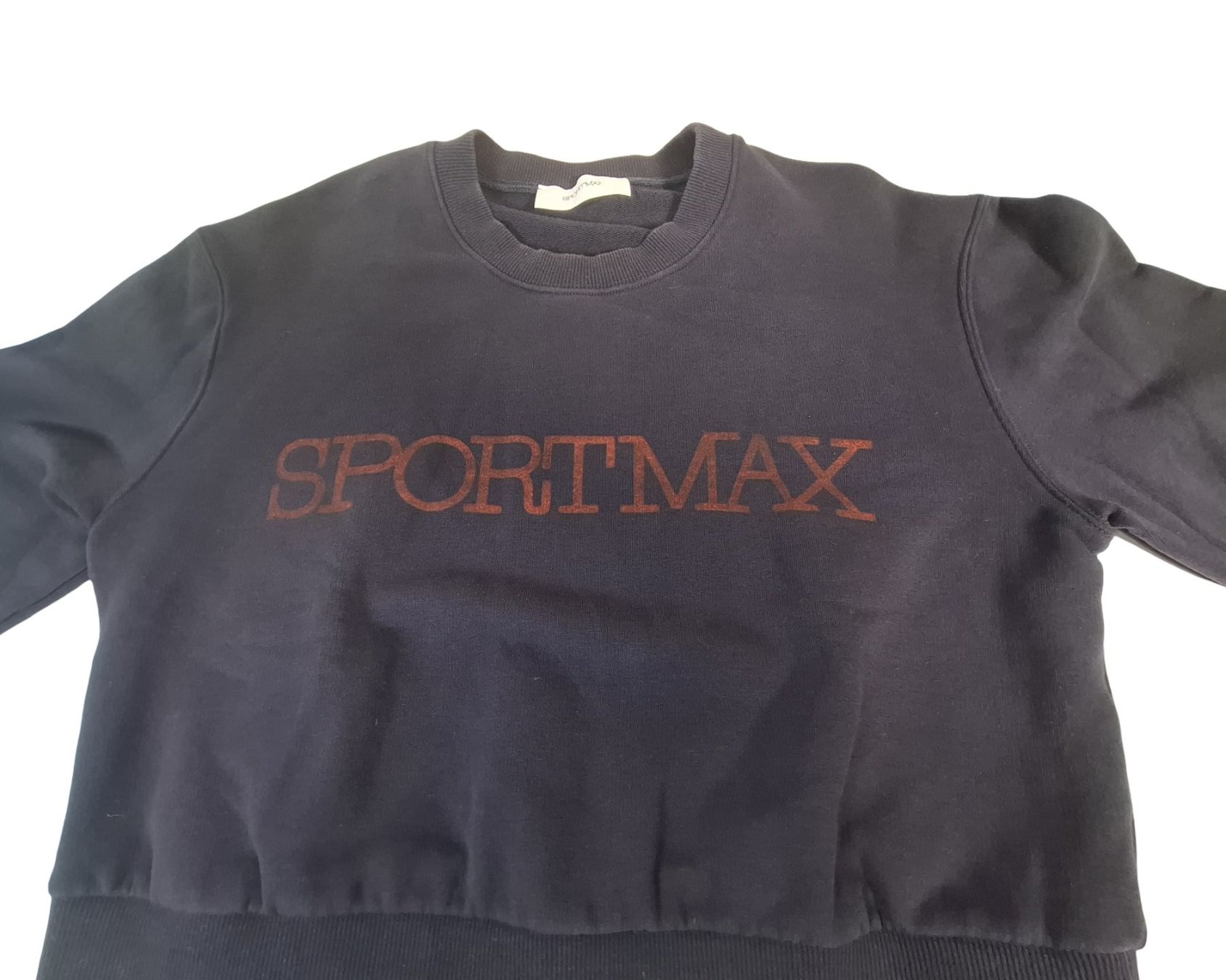 Sportmax Maglioni & Felpe: SPORTMAX Sweatshirt dunkelblau Gr S – Usato da Wil SG venduto da Restwert_Wil 1