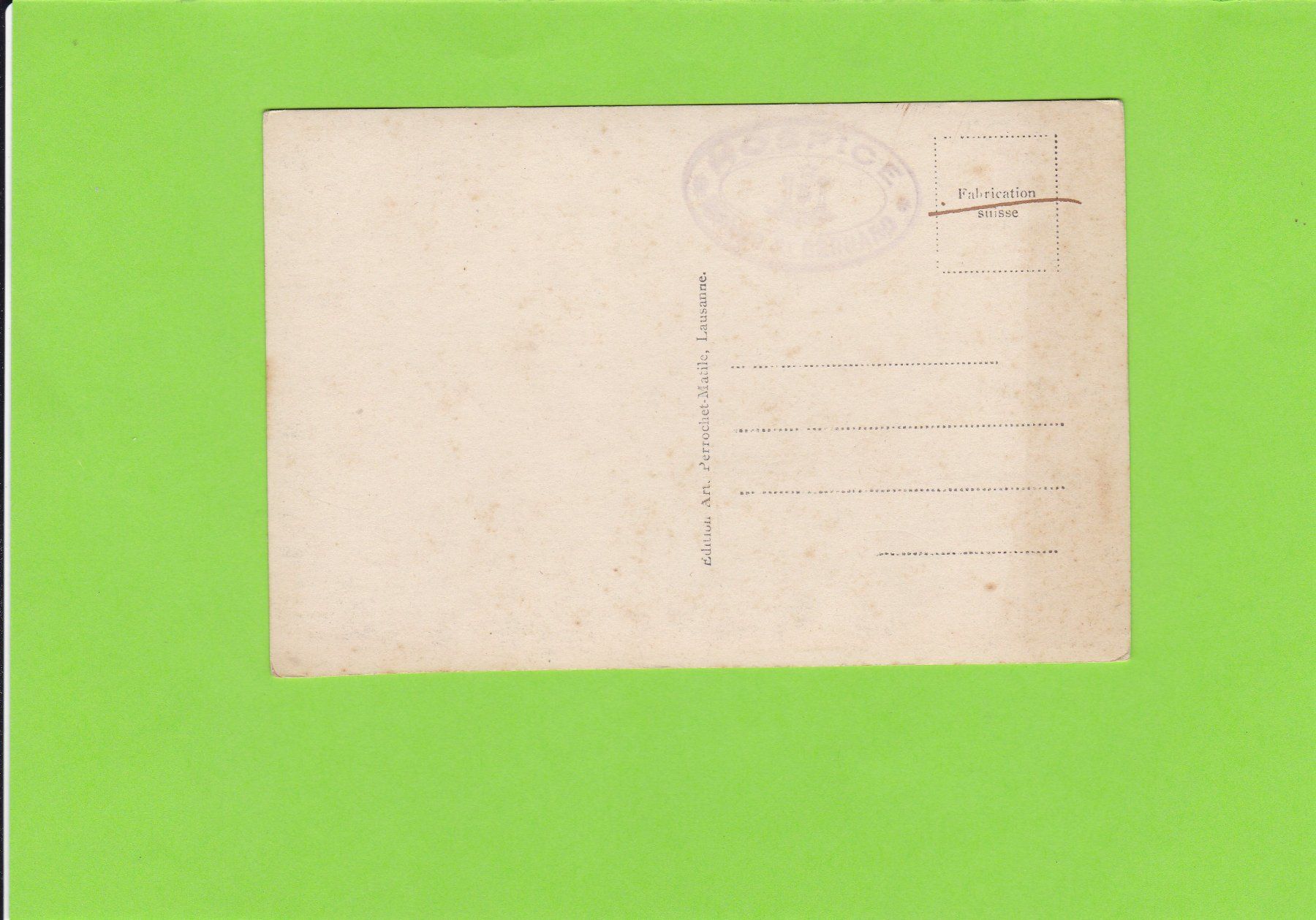 Cartoline postali: Hospice du Grand St. Bernard – Usato da St. Peterzell venduto da neckertal 1