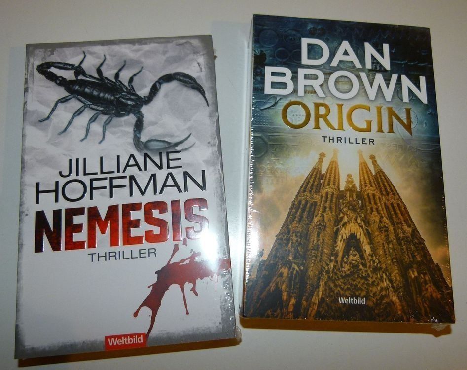 Libri: 2 Thriller von Dan Brown + Jilliane Hoffman ORIGIN & NEMESIS – Nuovo e nell'imballaggio originale da Oetwil am See venduto da Storck